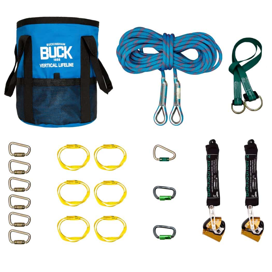 BUCK TOWER VERTICAL LIFELINE KIT 14 Buck Tower Vertical Lifeline Kit
