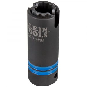 KLEIN TOOLS 3-in-1 Slotted Impact Socket, 12-Point, 3/4 and 9/16-inch 7 KLEIN TOOLS 3-in-1 Slotted Impact Socket, 12-Point, 3/4 and 9/16-inch