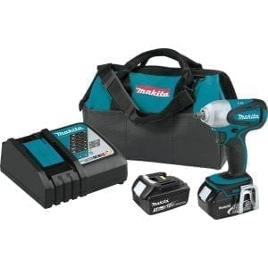 Makita 18V LXT® Lithium‑Ion Cordless 3/8" Sq. Drive Impact Wrench Kit (3.0Ah) 7 Makita Impact wrench