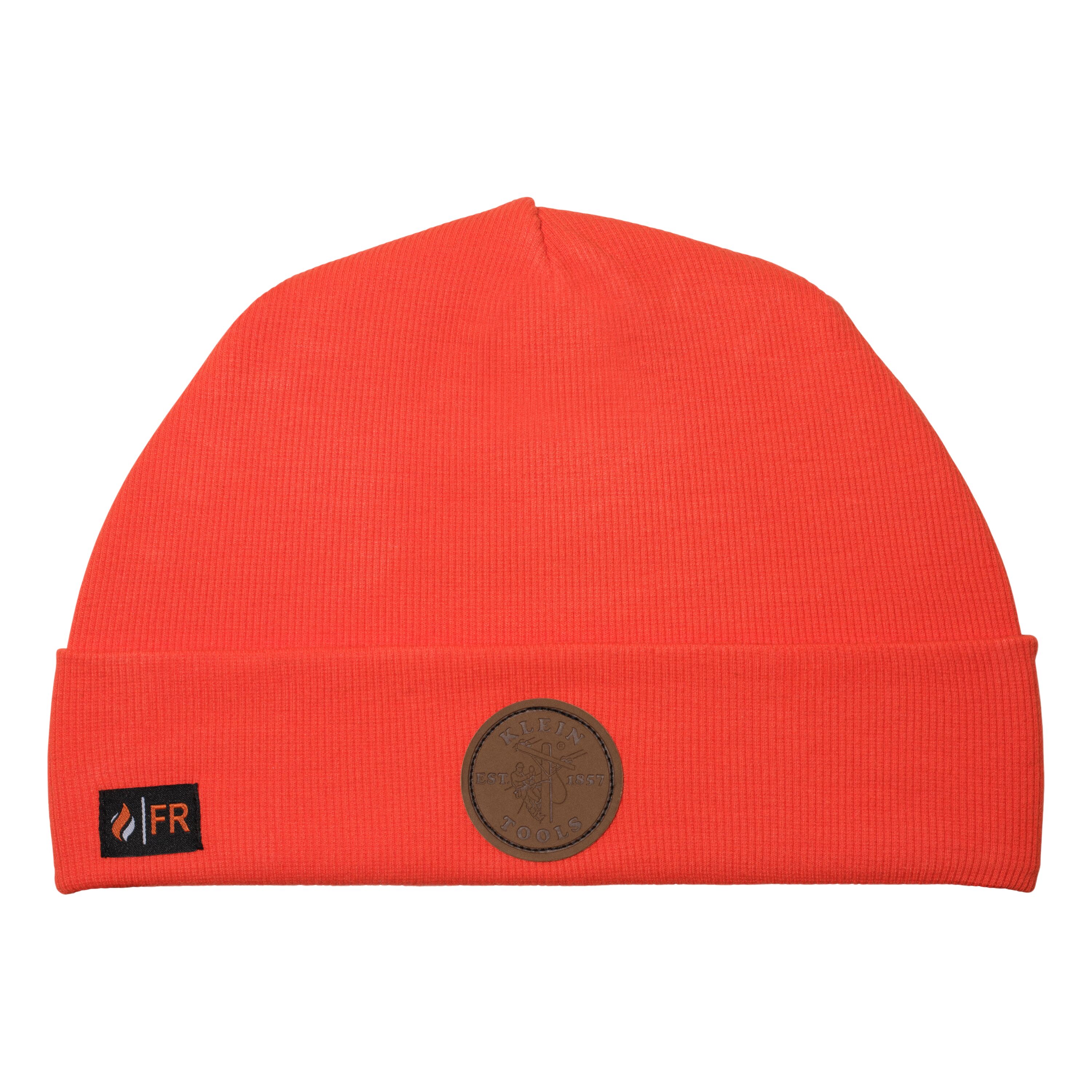 KLEIN TOOLS Flame-Resistant Hi-Vis Winter Beanie 14 FR Winter Beanie