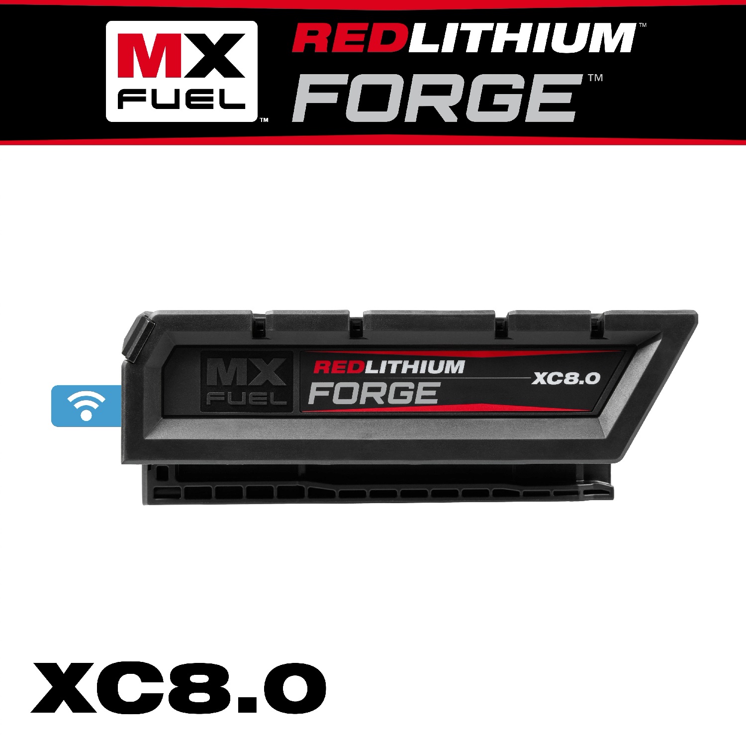 MX FUEL™ REDLITHIUM™ FORGE™ XC8.0 Battery Pack 9 MX FUEL REDLITHIUM FORGE XC8.0