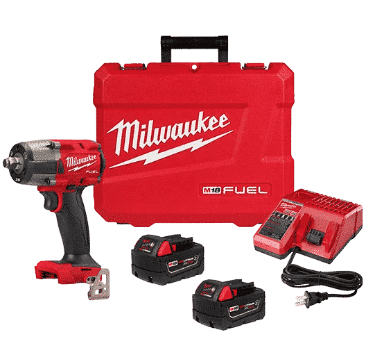 MILWAUKEE M18 FUEL™ 1/2" Mid-Torque Impact Wrench w/ Friction Ring Kit 15 Impact Wrench