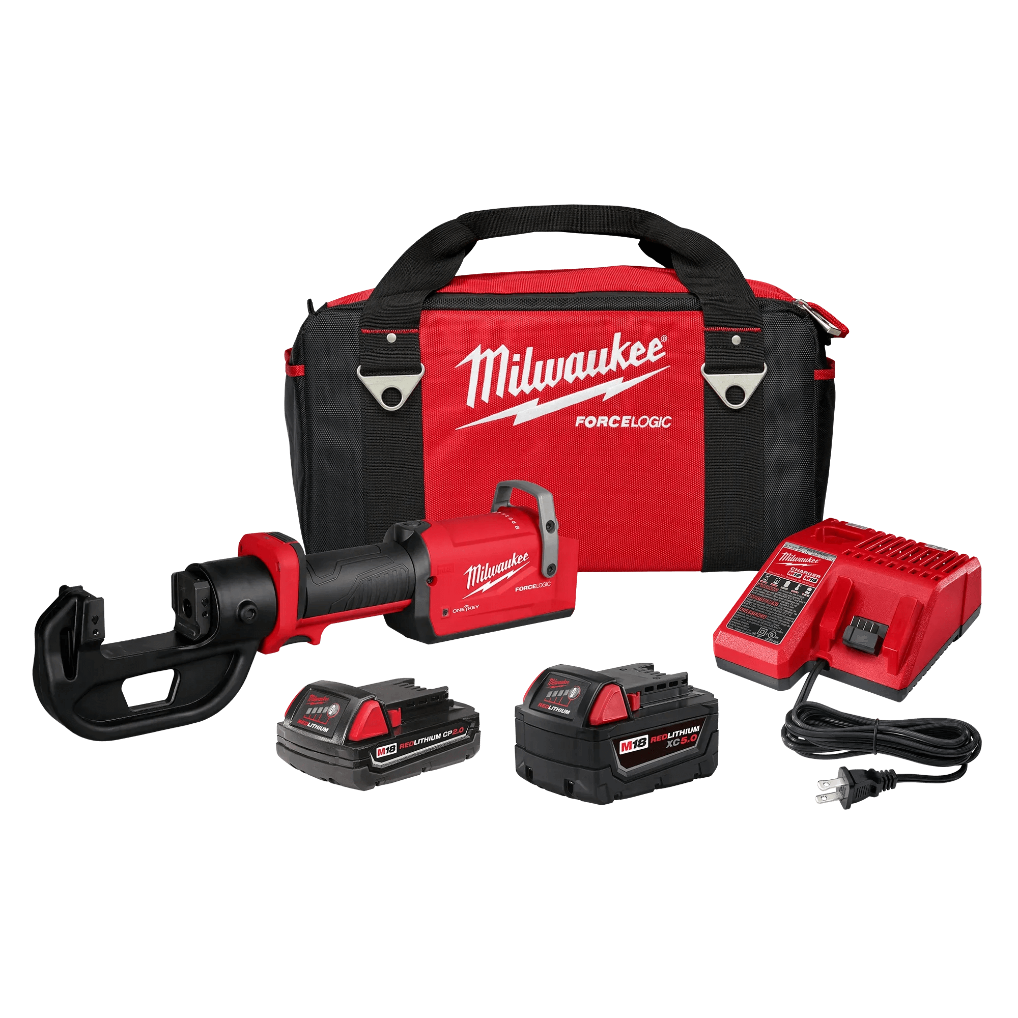 MILWAUKEE M18™ FORCE LOGIC™ 12T Kearney Linear Crimper Kit 12 Kearney Linear Crimper